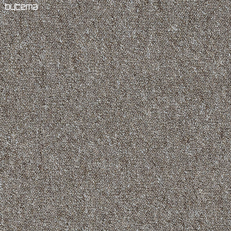 Smyčkový koberec v metráži BINGO 6807 hnědý- nugátový