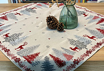 Kouzlo vánočního stolu: Ubrusy, které vyprávějí příběhy
