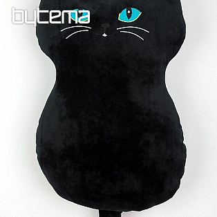 Polštářek Kočka černá spandex