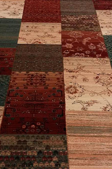 Luxusní vlněné koberce ROYAL PATCHWORK novinka 402