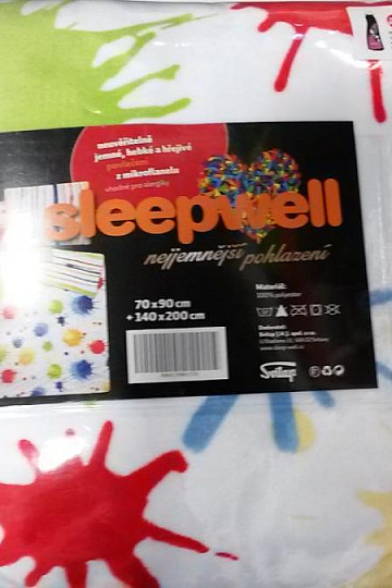 povlečení mikroflanel AKVAREL