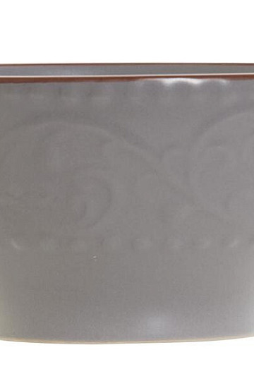 Miska GREY RELIEF 14.7x7.7 cm šedá
