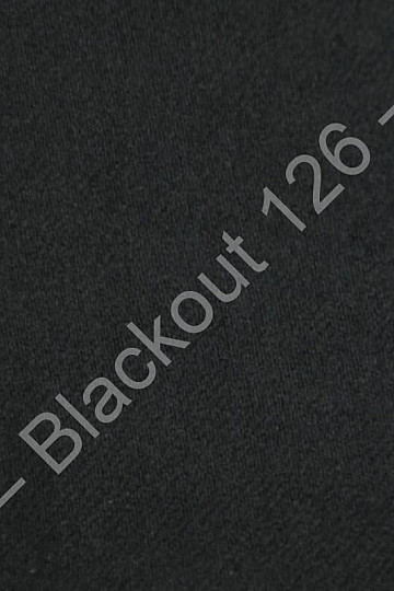 Dekorační látka BLACKOUT na závěsy černý 126