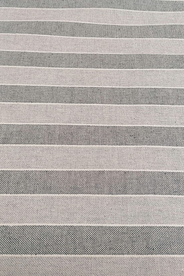 Dekorační látka Trebol pruhy - šedé 2 cm 72