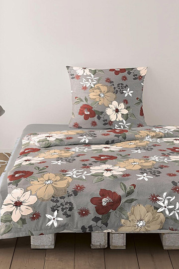 Luxusní flanelové povlečení IRISETTE 8408-60 Maren červené
