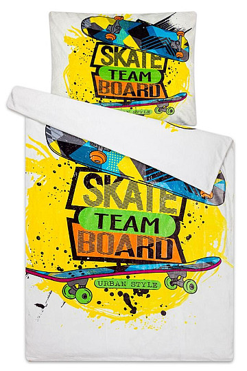 Povlečení z mikrovlákna mikroflanel - Skate