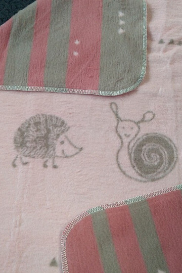 Dětská deka MAJA 1657/10 růžová 75x100
