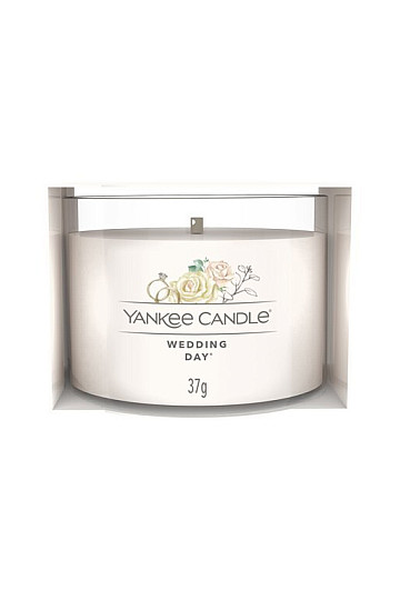 svíčka YANKEE CANDLE vůně WEDDING DAY ve skle 37g