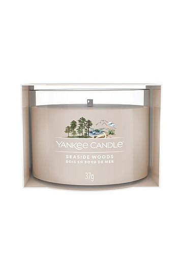 svíčka YANKEE CANDLE vůně SEASIDE WOODS SKLO 37g