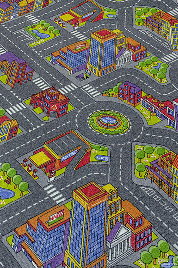 Dětský koberec Big City 97