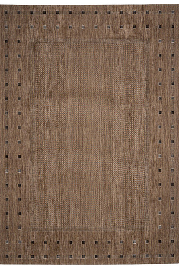 Koberec buklé FLOORLUX 20329 - coffee - black