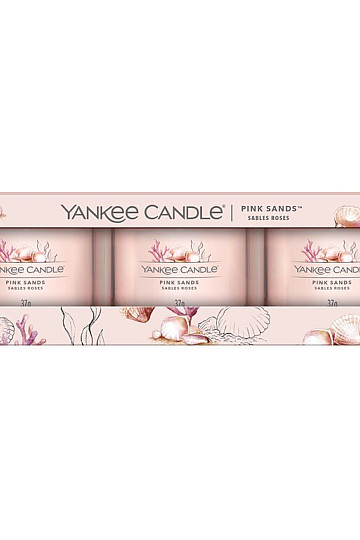 YC PINK SANDS sada ve skle 3 kusy