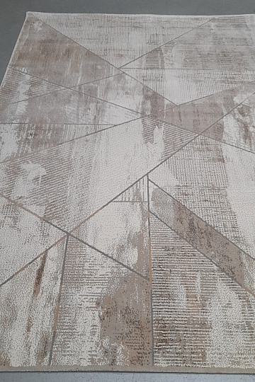 Kusový koberec BOHO světle hnědý