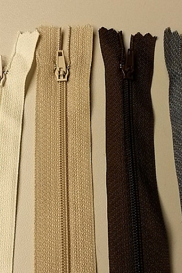 Zip spirálový 3mm, nedělitelný, délka 45 cm