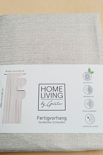 Luxusní hotový závěs HOME LIVING béžová