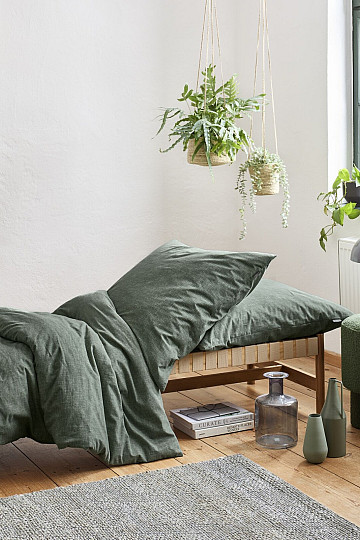 Luxusní flanelové povlečení IRISETTE KOALA 8544-30 zelená