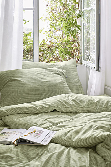 IRISETTE luxusní jemný krep EASY 8514-30 zelená