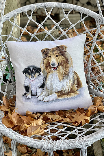 Gobelínový povlak KOLIE A ŠTĚNĚ