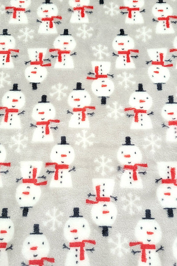 Mikroplyš SNĚHULÁCI