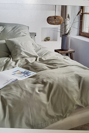 IRISETTE luxusní bavlněný satén PARIS 8000-32 ŠALVĚJVÁ