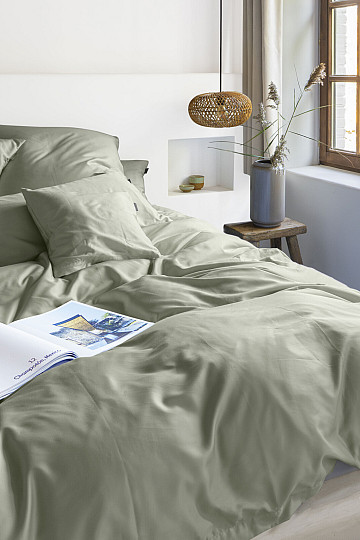 IRISETTE luxusní bavlněný satén PARIS 8000-32 ŠALVĚJOVÁ