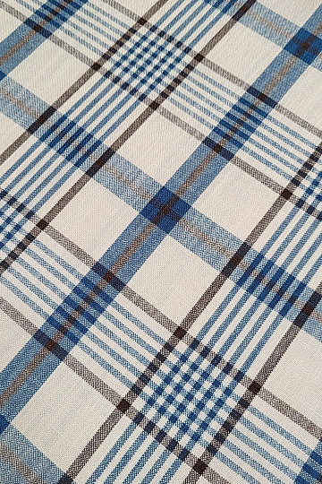 Dekorační látka ANZOL MODRÝ