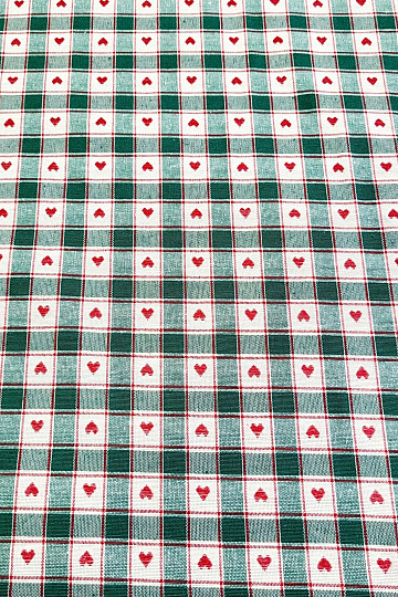 Dekorační látka  MAXI CORET zelený