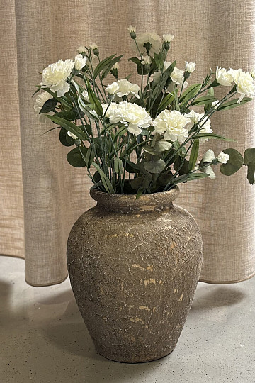 Váza keramická TAVIR 24x30 rustic gold