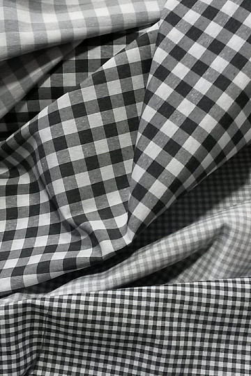 Dekorační látka MENORCA tmavě šedá