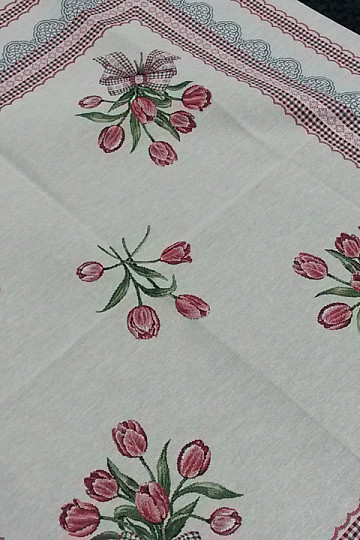 Gobelínový ubrus TULIPÁNY