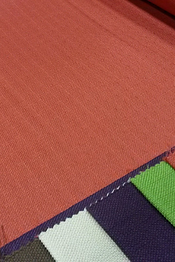 Dekorační látka teflon terakota 160cm