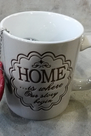 Hrnek se sítkem HOME