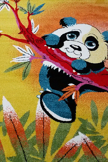 Dětský kusový koberec PANDA na stromě