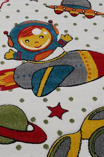 Dětský kusový koberec ASTRONAUT