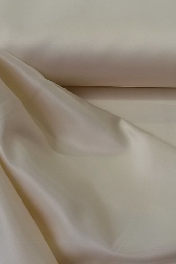 dekorační látka SATÉN SMETANOVÝ