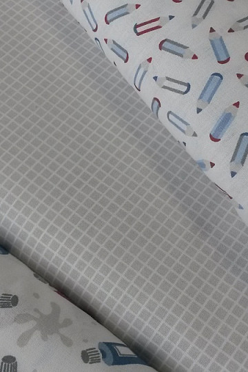 Dekorační látka Sešit RIDA