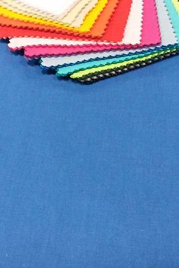 Bavlněná látka UNI modrá