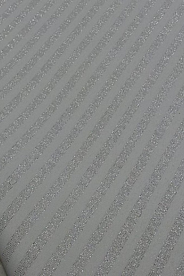 Vánoční ubrusy a šály Pruhy silver natur