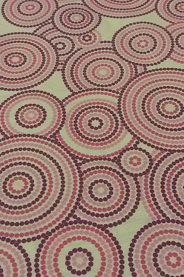 Dekorační látka MANDALA ECO lila