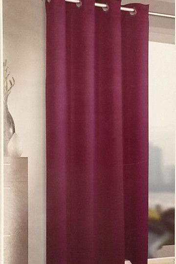 Zatemňovací závěs 268966 fialový melír 135x245