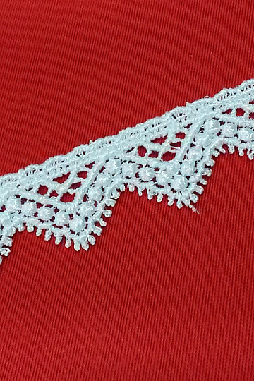 Krajka 5451/0010 3 cm bílá