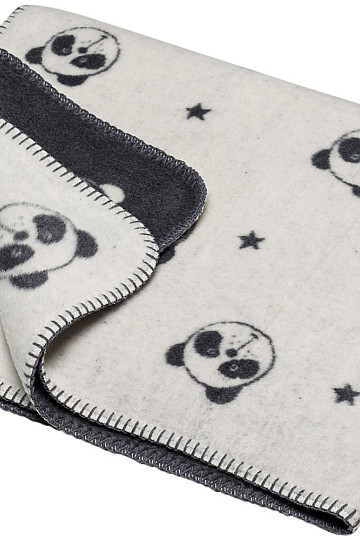 Dětská bavlněná deka DF PANDA 100x150