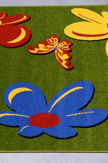 Dětský kusový koberec KVĚTY ! Poslední kus !
