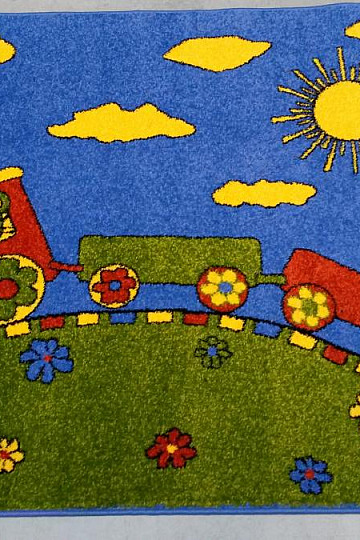Dětský kusový koberec LOKOMOTIVA ! Poslední kus !