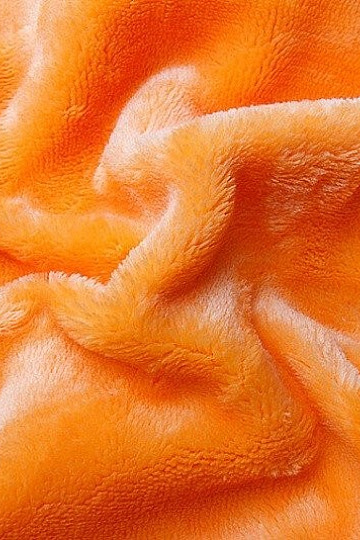 prostěradlo mikroflanel SLEEP WELL oranžová