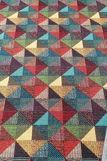Dekorační látka RUBIK MULTICOLOR