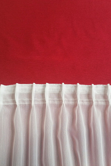 Řasící stuha na záclonu 8 cm, 1:1,5