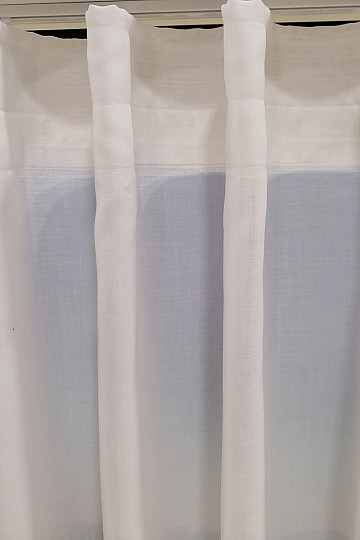 Řasící stuha ERFALTE na záclonu 9 cm, 1: 2