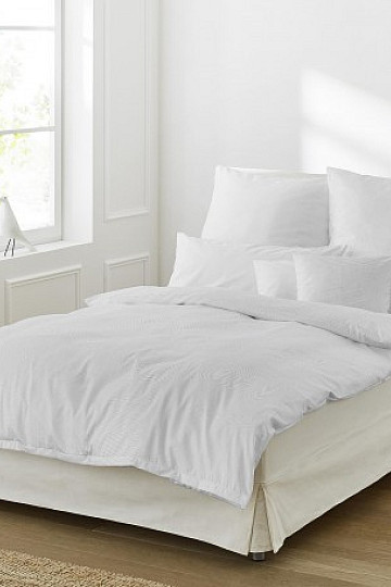 povlečení Irisette BIO COTTON satén ASPEN 8740-12 snow
