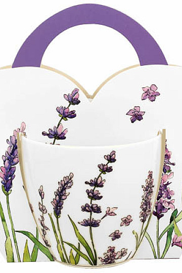 Lavender E porcelánový hrnek